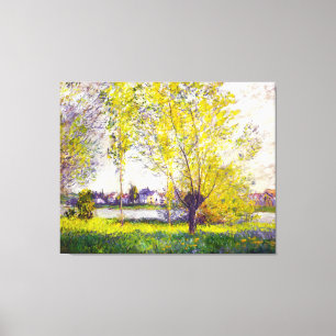 The Willows, by Claude Monet Canvas Print