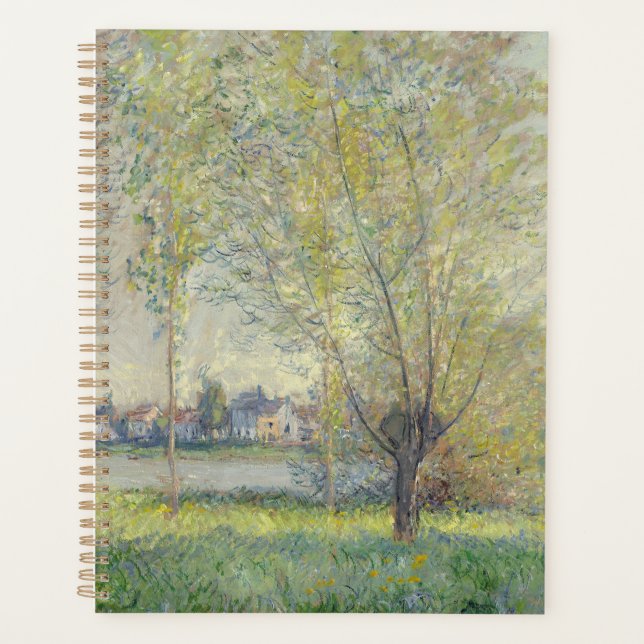 The Willows Claude Monet 1880 Planner (Front)