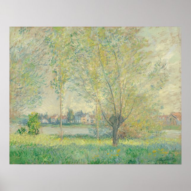 The Willows - Claude Monet Fine Art Poster (Front)