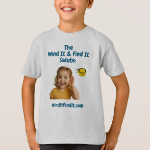 The Wind It & Find It Salute T-Shirt