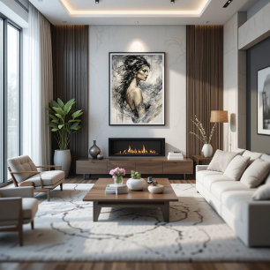 The Wind Muse Canvas Print