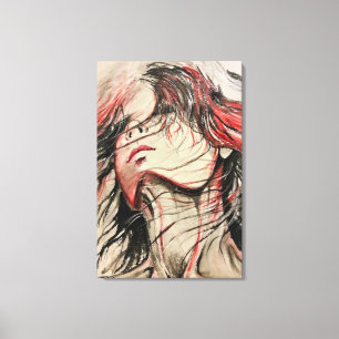 The Wind Of Changes Canvas Print Emotion Painting