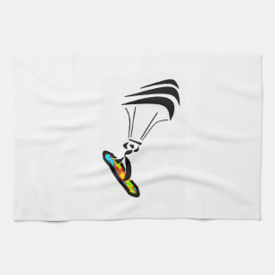 THE WIND TAKES TEA TOWEL