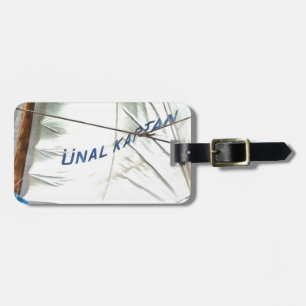 The Windblown Sails Of Unal Kaptan Acrylic Art Luggage Tag