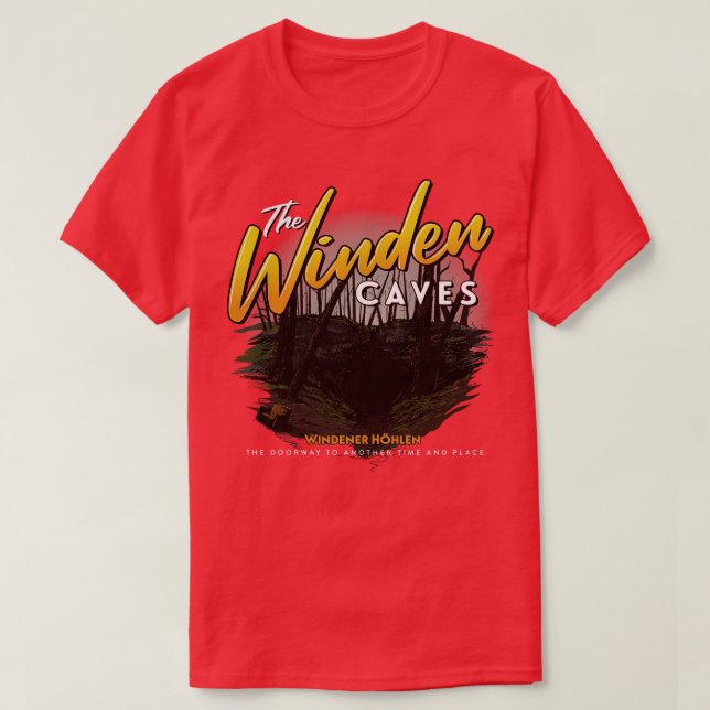 The Winden Caves T-Shirt (Design Front)