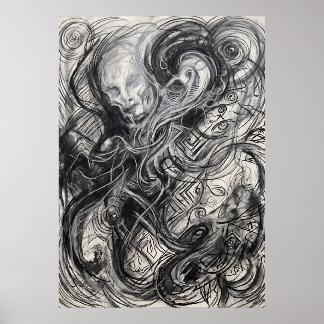 The Winding Thread of Spirit Memory Wall Art (Front)