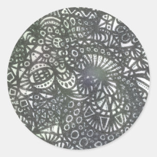 The Winding Worm A1 Classic Round Sticker