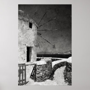 The windmills of Mykonos 3 - Poster