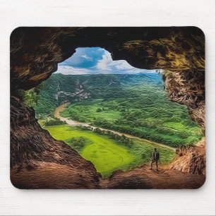 The Window Cave, Puerto Rico Mouse Mat