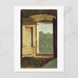 The Window (oil on canvas) Postcard