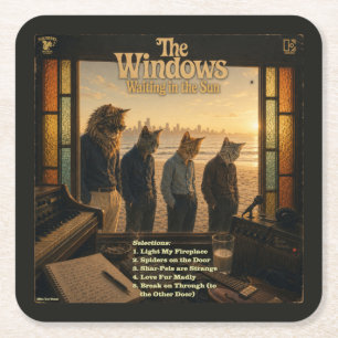 The Windows: a Parody Square Paper Coaster