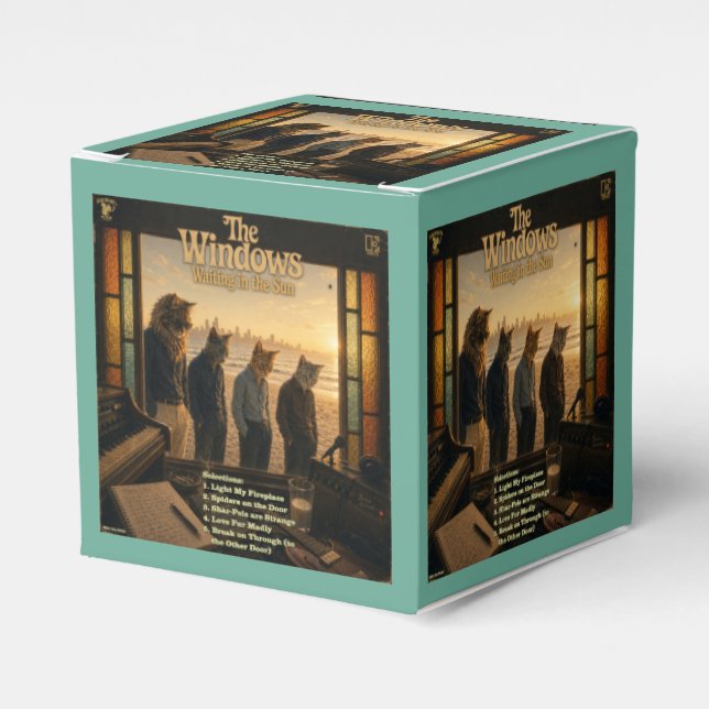 The Windows Album: a Parody Favour Box (Front Side)