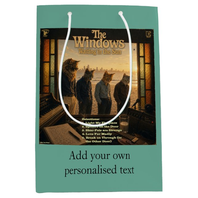 The Windows Album: a Parody Medium Gift Bag (Front)