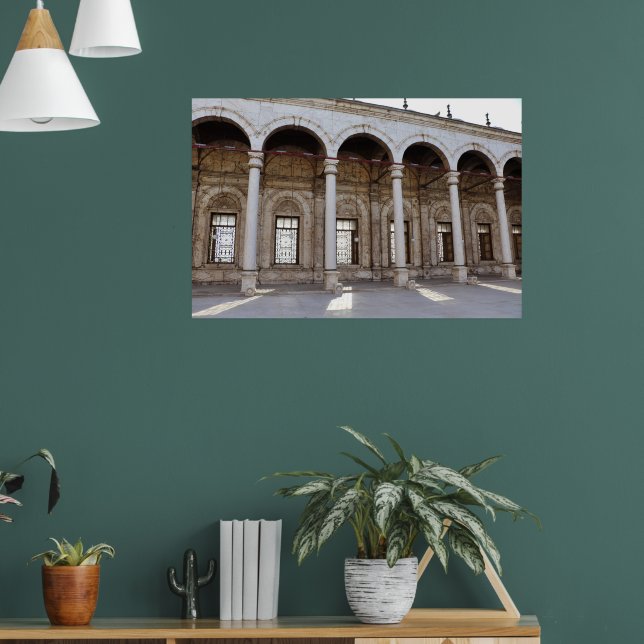 The Windows of the Mosque of Muhammad Ali Poster (Living Room 1)