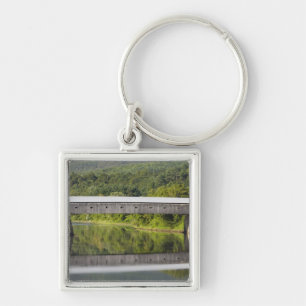 The Windsor-Cornish Covered Bridge spans the Key Ring