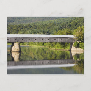 The Windsor-Cornish Covered Bridge spans the Postcard