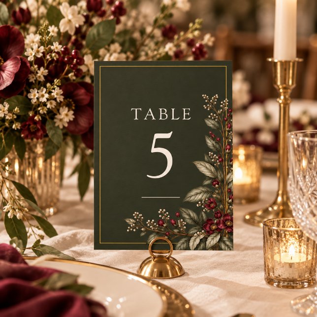 The Wine Garden Table Number (Creator Uploaded)