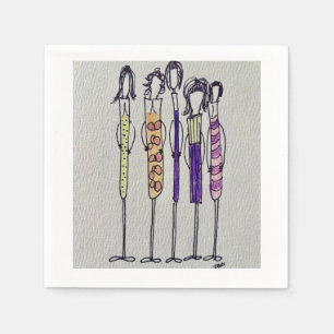 The Wine Girls Napkin