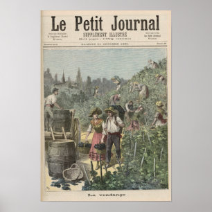The Wine Harvest Poster