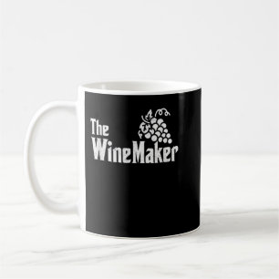 The Wine Maker Vinyard Winery wine making Grapes W Coffee Mug