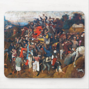 The Wine of Saint Martin's Day, Pieter Bruegel Mouse Mat