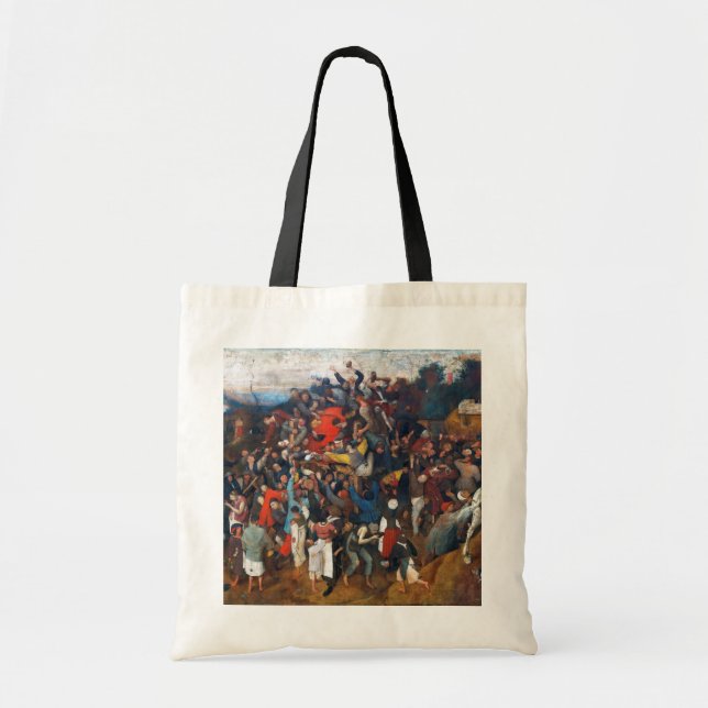 The Wine of Saint Martin's Day, Pieter Bruegel Tote Bag (Front)