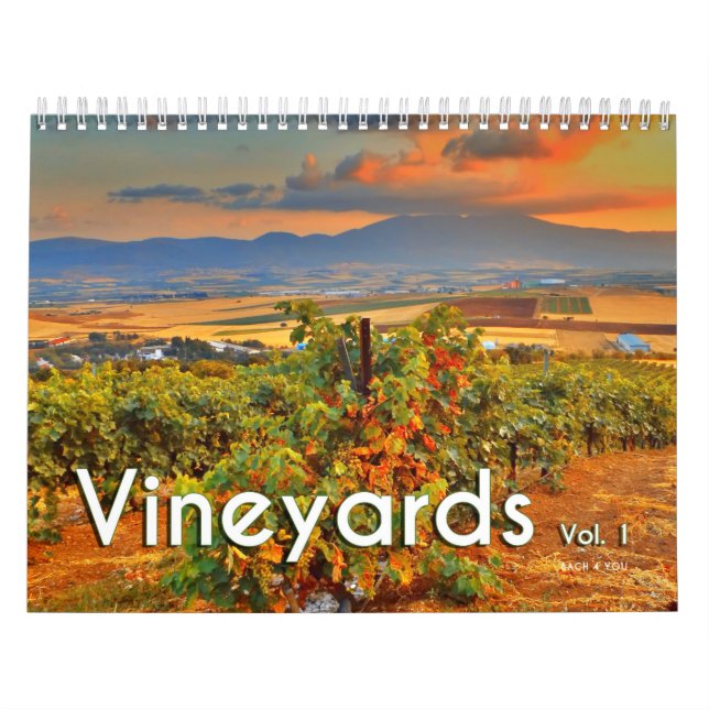 The Wine Wall Calendar - Vinyards, Vol.1 (Cover)