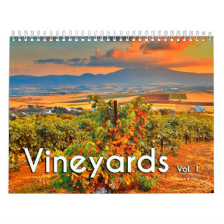 The Wine Wall Calendar - Vinyards, Vol.1