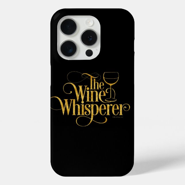 The Wine Whisperer Case-Mate iPhone Case (Back)