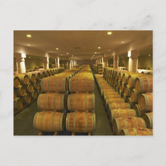 The winery, barrel aging cellar - Chateau Baron Postcard
