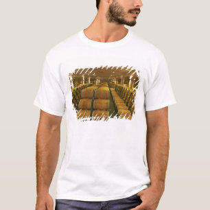 The winery, barrel aging cellar - Chateau Baron T-Shirt