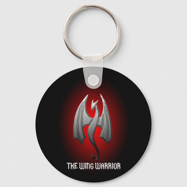 The Wing Warrior key fob (Front)