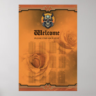 The winged skull. poster