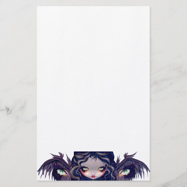 "The Wings have Eyes" Stationery (Front)