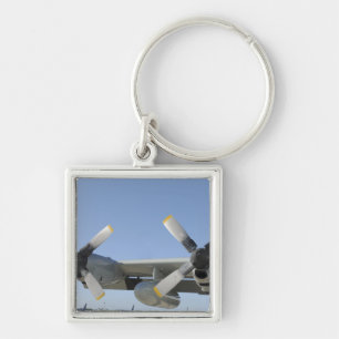 The wings of an LC-130 Hercules Key Ring