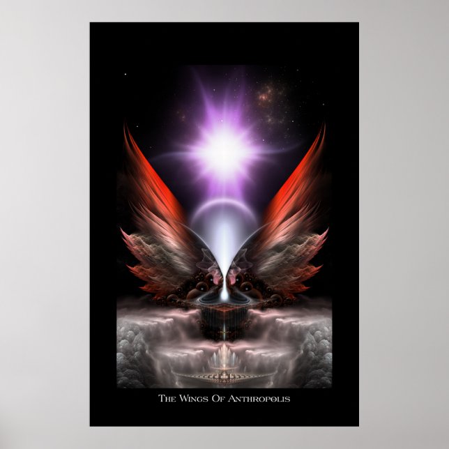 The Wings Of Anthropolis HC Archival Poster (Front)