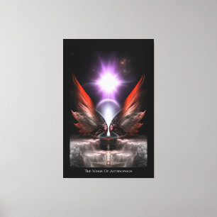 The Wings Of Anthropolis HC Canvas Print