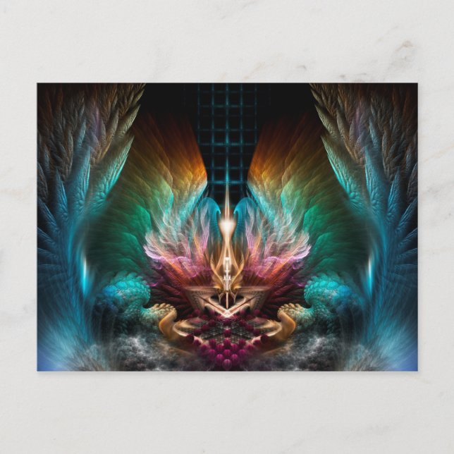 The Wings Of Artillian Postcard (Front)