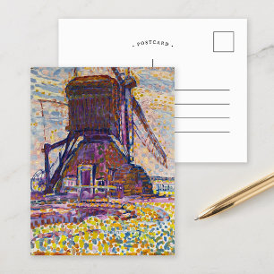 The Winkel Mill Piet Mondrian Postcard
