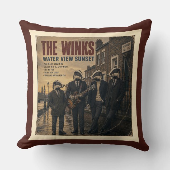 The Winks Album: a Parody Cushion (Front)