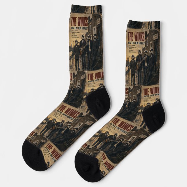 The Winks Album: a Parody Socks (Left)