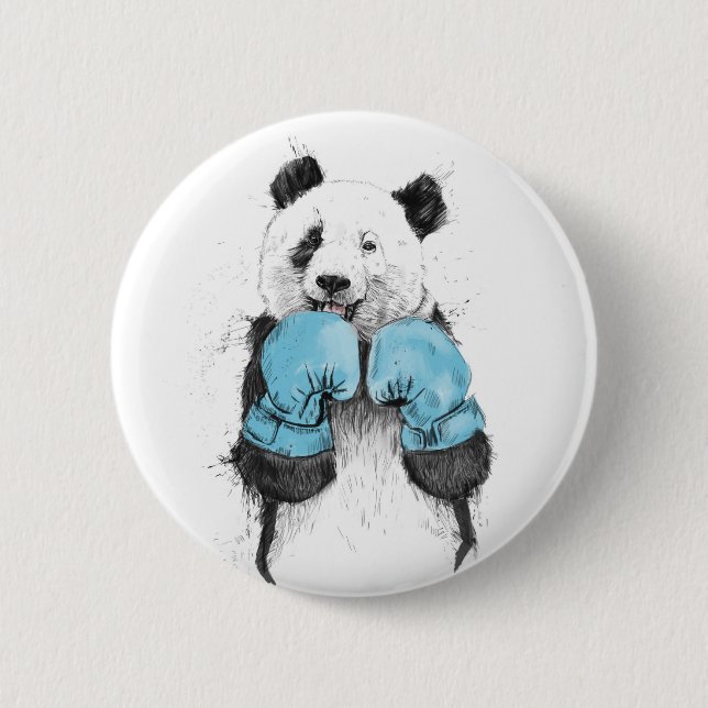 the winner 6 cm round badge (Front)