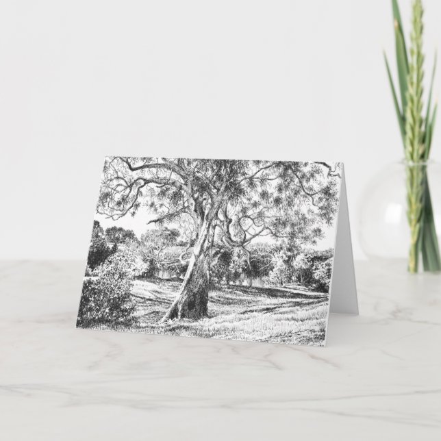 The Winnie the Pooh Tree - Thank You Card (Front)