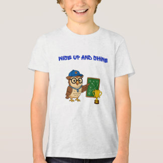 THE WINNING PLAY Encouraging owl coach Boy's Tri-Blend Shirt