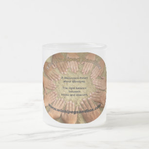 The Winnipeg Sandbox Frosted Mug