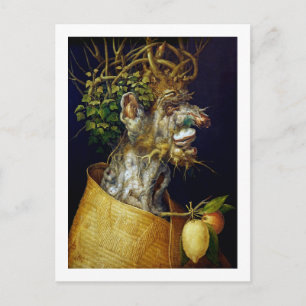 The Winter, Arcimboldo Postcard