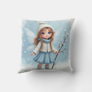 The winter fairy Pillows