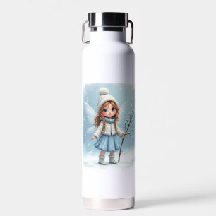 The winter fairy Water Bottles
