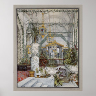The Winter Garden of Empress Alexandra Fyodorovna Poster
