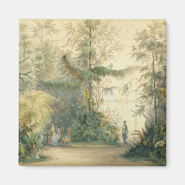 The Winter Garden of the Hofburg Palace, Vienna, 1 Magnet (Front)